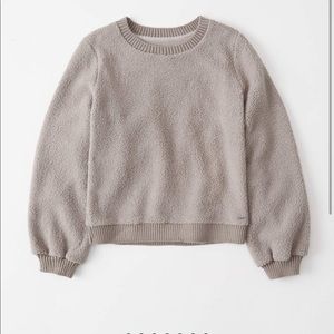 Abercrombie & Fitch Soft Sherpa sweatshirt